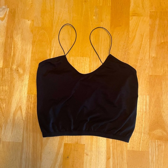 Free People Tops - Free People Skinny Strap Seamless Brami - Size M/L
